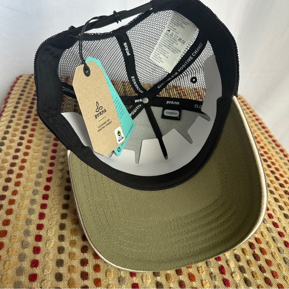 PrAna Lower Pines Trucker Cargo Green Horchata Unisex OS - Picture 9 of 9